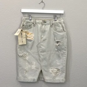🆕 Rag &amp; Bone Distressed Denim Skirt made in the USA