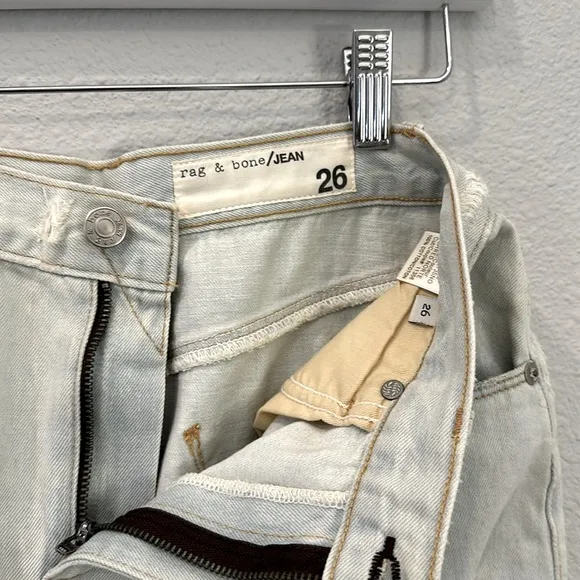🆕 Rag &amp; Bone Distressed Denim Skirt made in the USA
