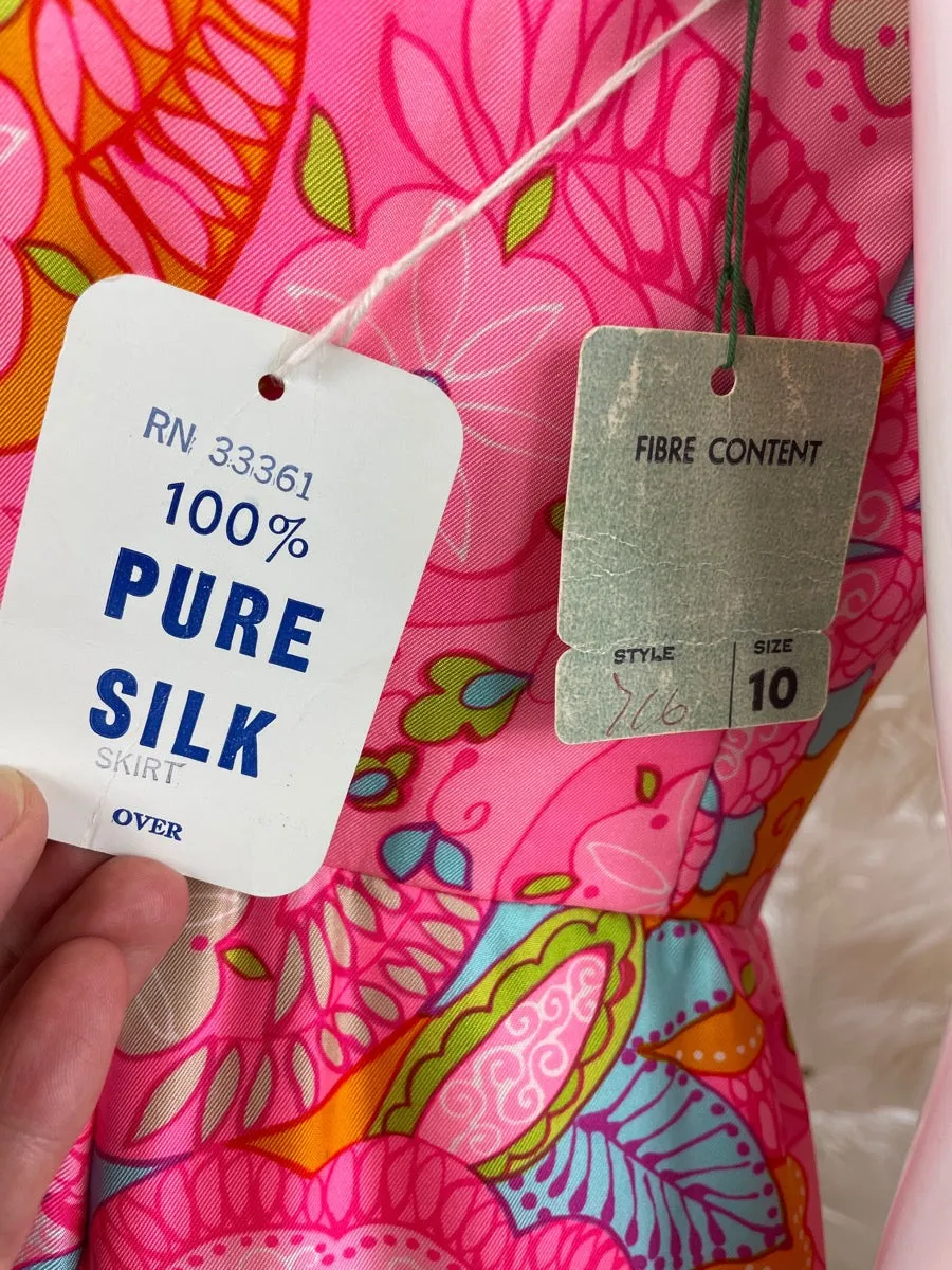 1960's Kiki Hart Floral Dress
