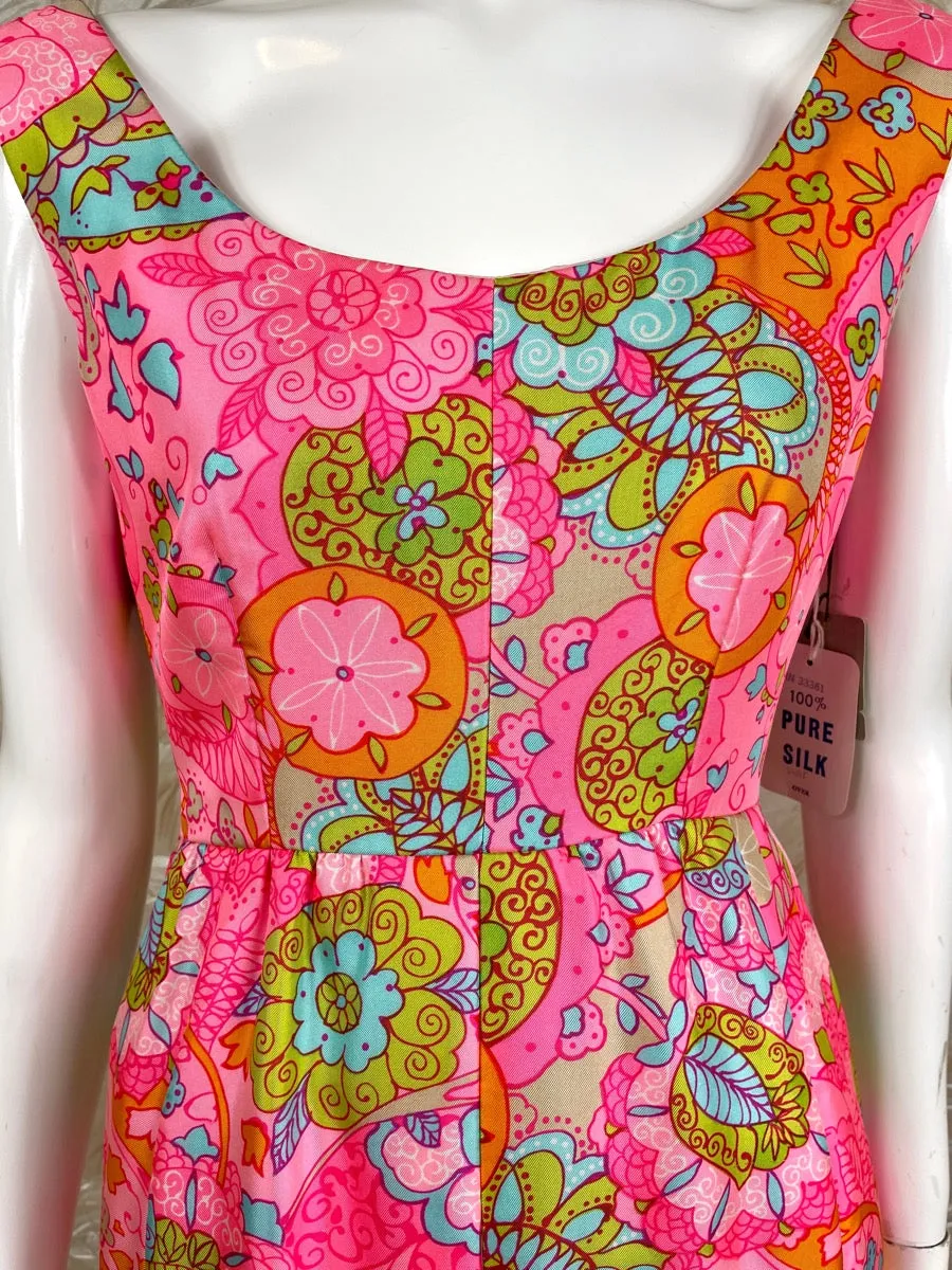 1960's Kiki Hart Floral Dress