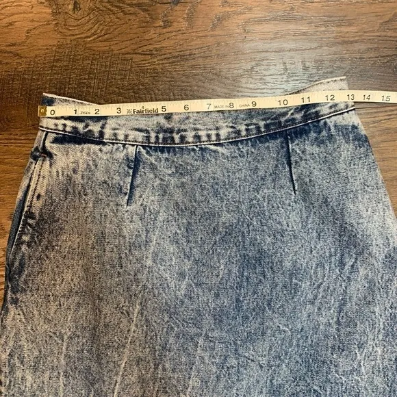 80’s Vintage stone washed Jean skirt