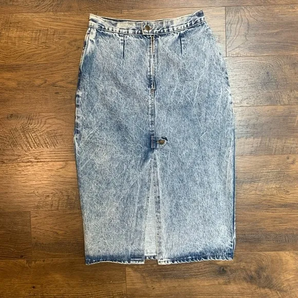 80’s Vintage stone washed Jean skirt