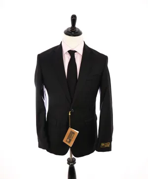 $995 LORO PIANA - MOVIMENTO “Four Seasons” 130s Black Blazer- 40S
