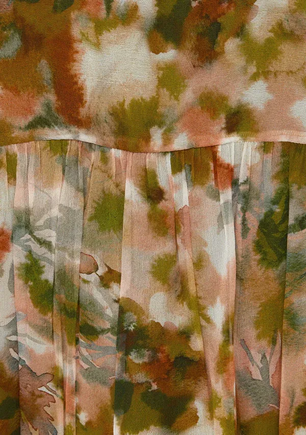 Abstract Botanica Blouse ~ MOS the label