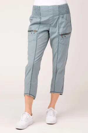 Acker slim pant in oslo blue