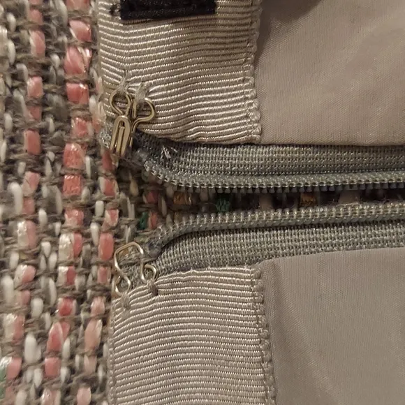 Ann Taylor Multicolored Tweed Boucle Knit Pencil Skirt Size 0 Grey
