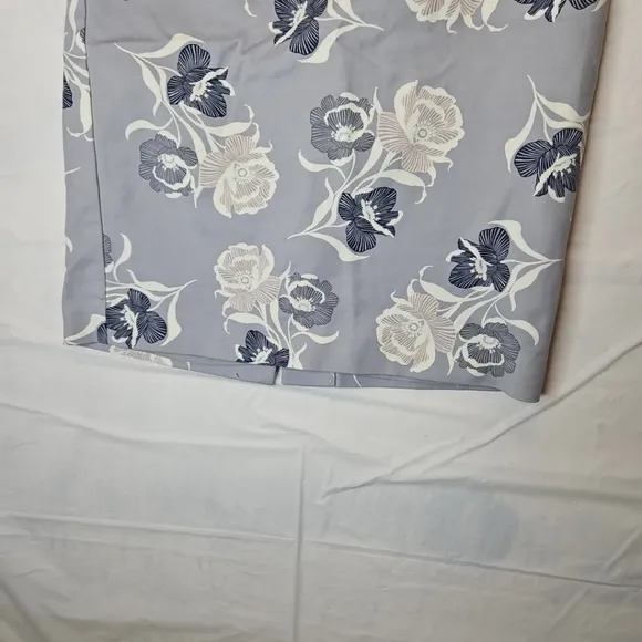 Ann Taylor Womens Mini Skirt Pencil Floral Zipper Elegant Women Petite Size 0