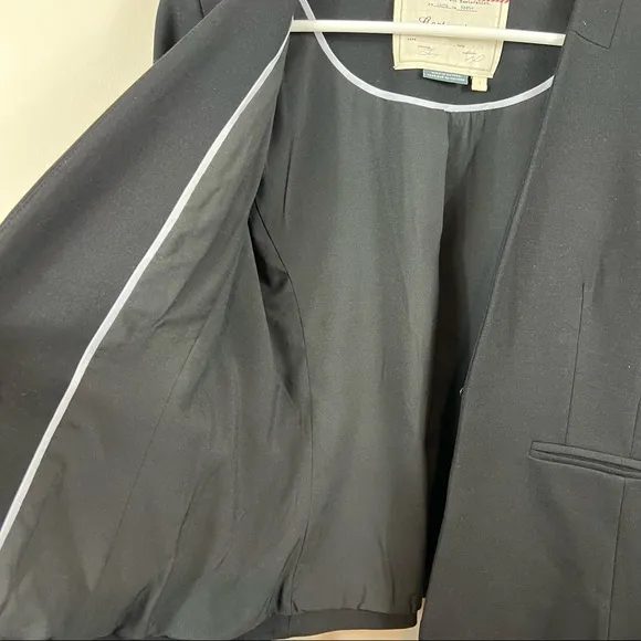 Anthropologie Cartonnier Black Bell Sleeve Blazer S