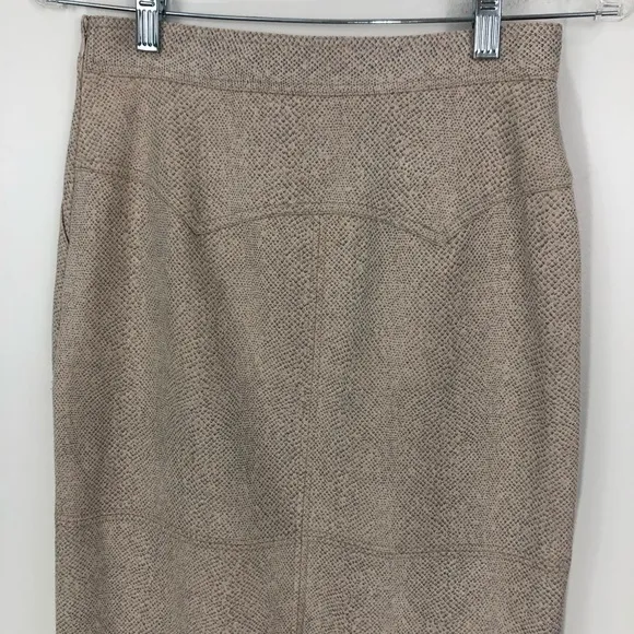 Anthropologie Current Air Clarisa Pencil Skirt in Ivory Size 2