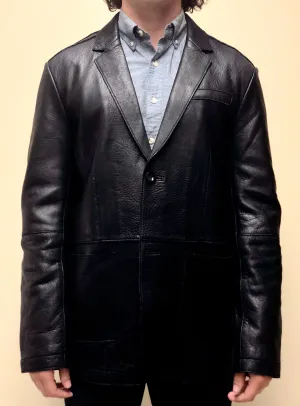 Antique Naked Lambskin Blazer Style Jacket