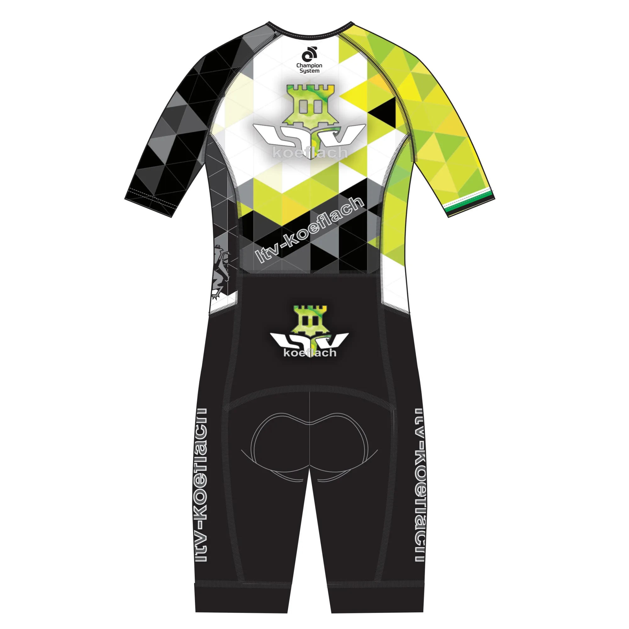 APEX Aero Short Sleeve Tri Suit  (Vereinsunterstützung)