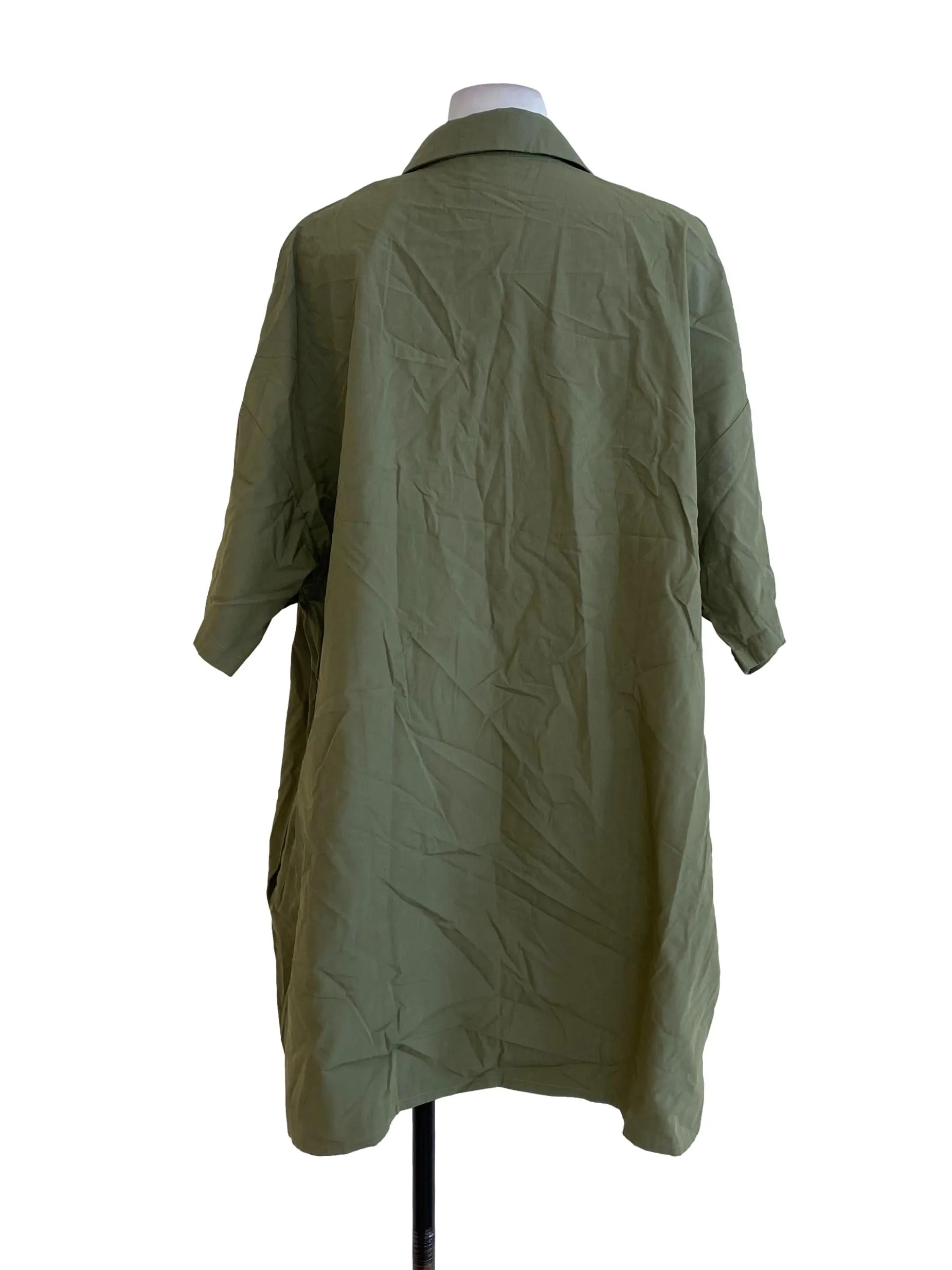 Army Green Blouse