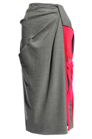 Art Heart Wool Skirt