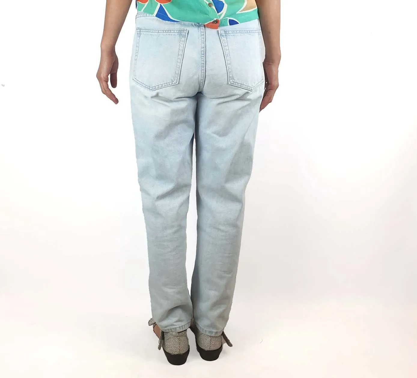 Assembly Label light denim jeans size 12 (fits 10)