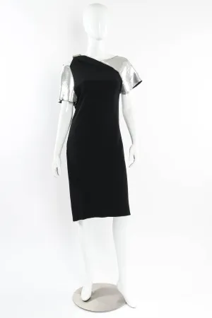 Asymmetrical Sequin Sheath Dress