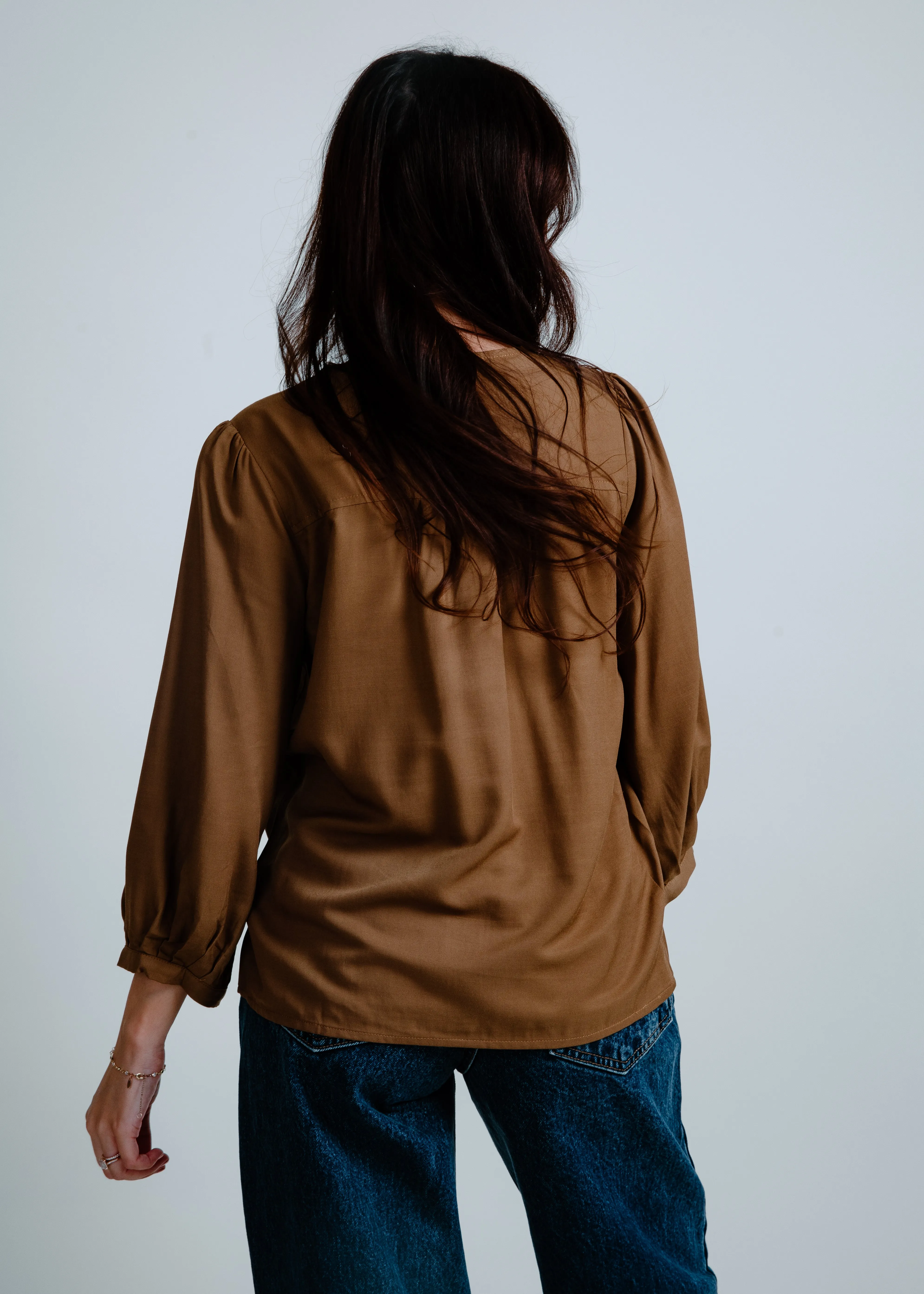 Bailey Balloon Sleeve Blouse