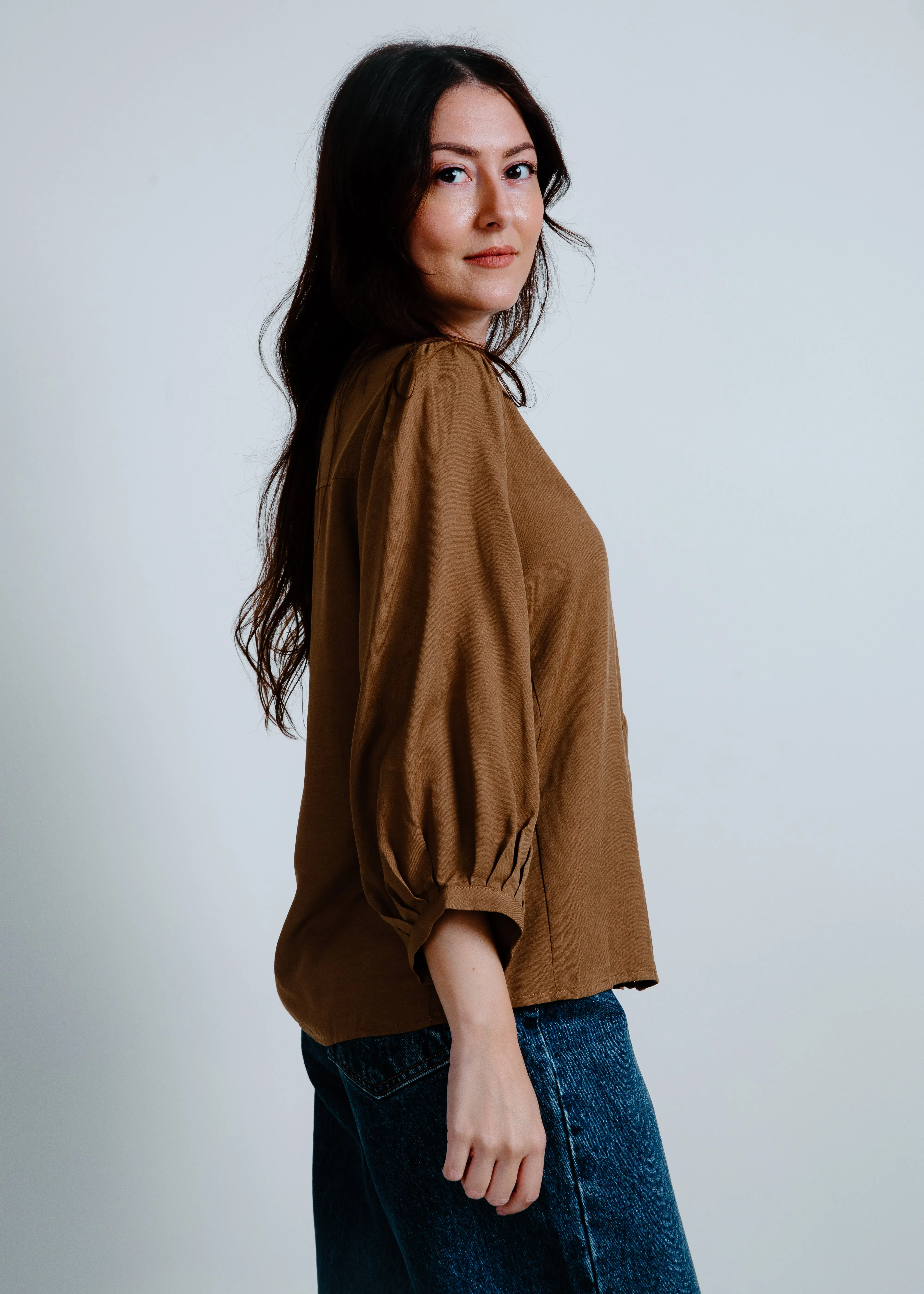 Bailey Balloon Sleeve Blouse