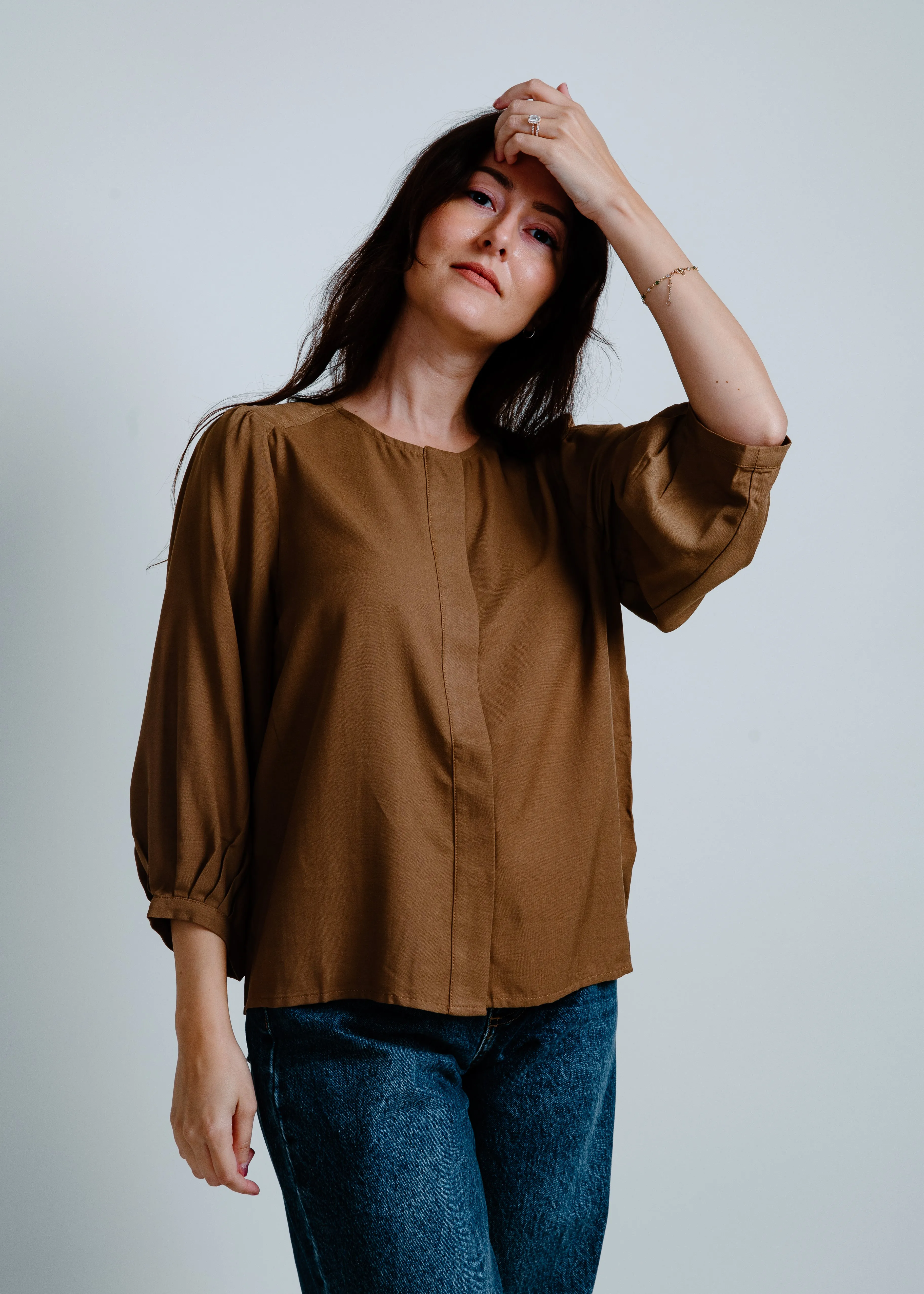 Bailey Balloon Sleeve Blouse