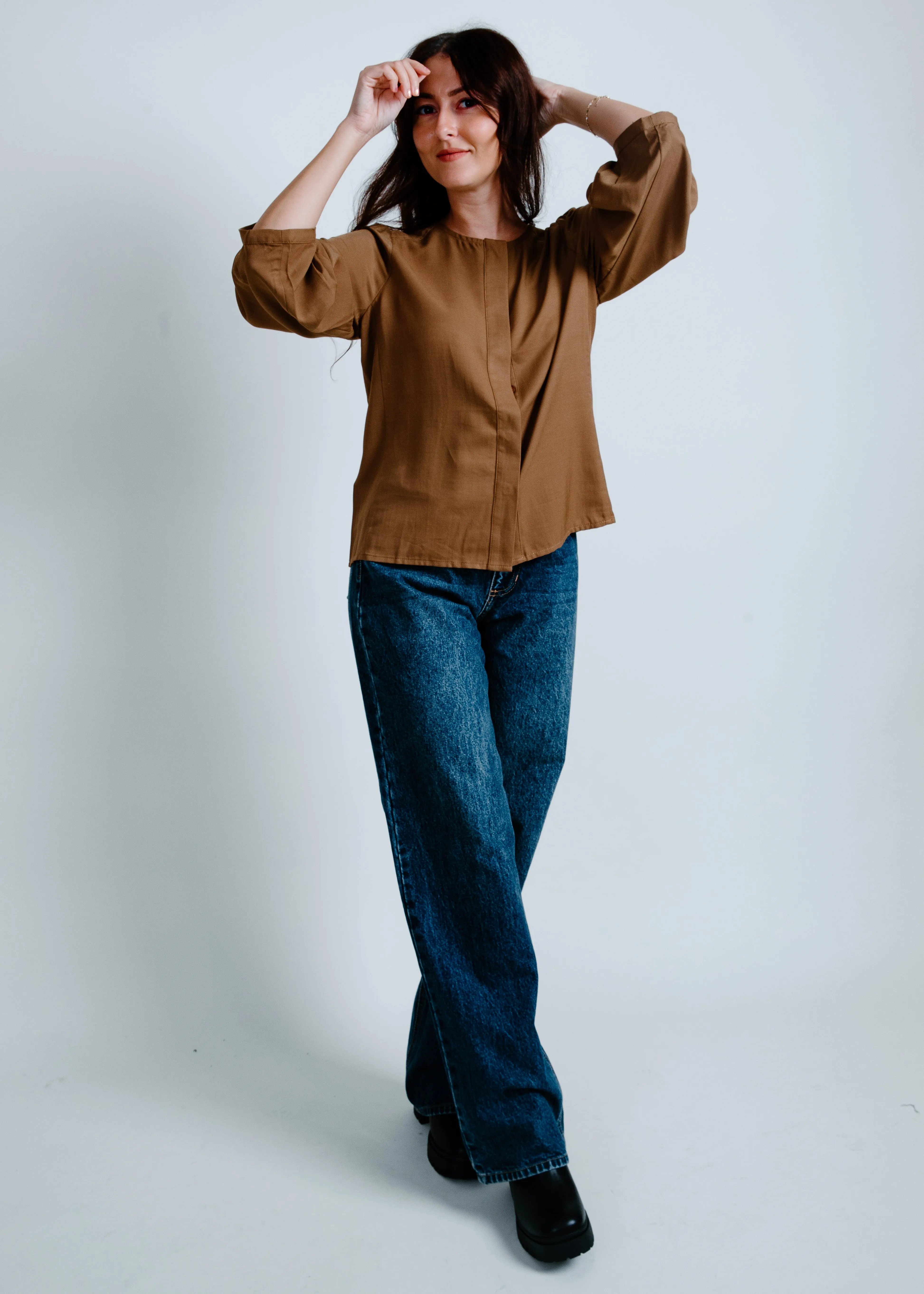 Bailey Balloon Sleeve Blouse