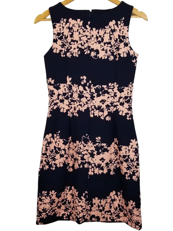 Banana Republic Navy Cherry Blossom Dress