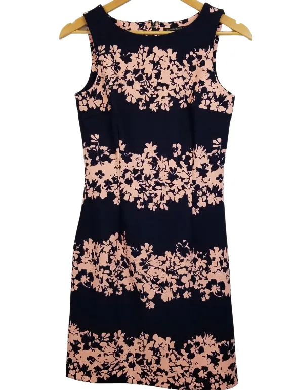 Banana Republic Navy Cherry Blossom Dress