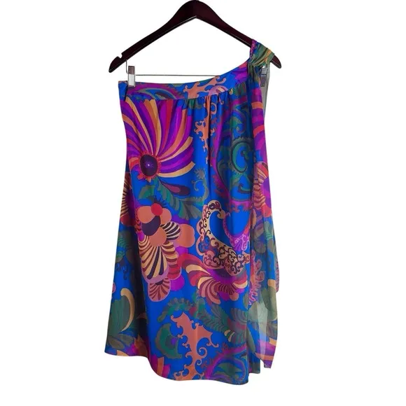 Banana Republic  X Trina Turk Coachella Mini Dress women's size 0 100% silk