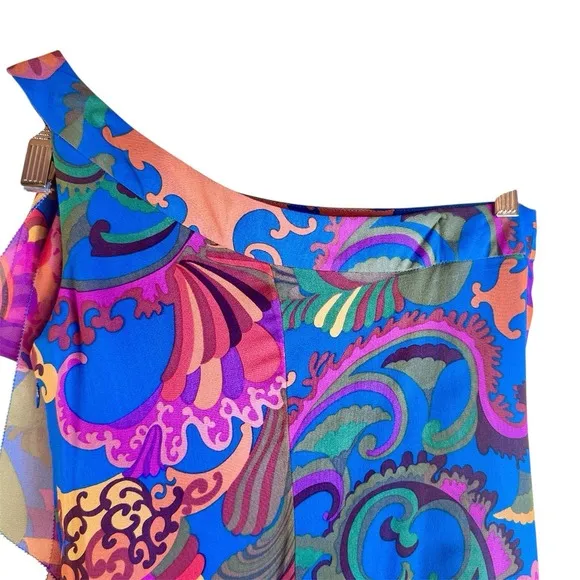 Banana Republic  X Trina Turk Coachella Mini Dress women's size 0 100% silk