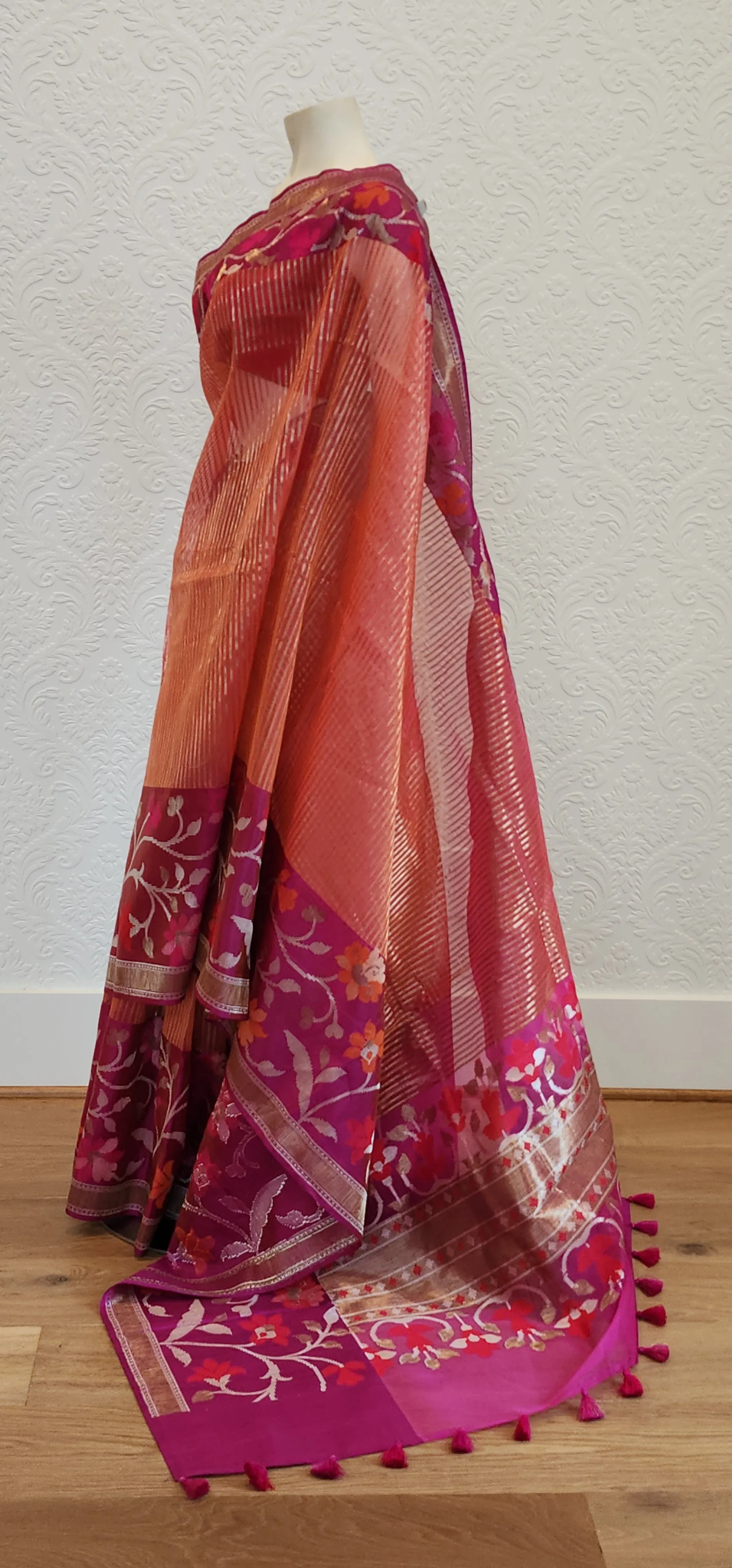 Banaras Kora Saree Collection.