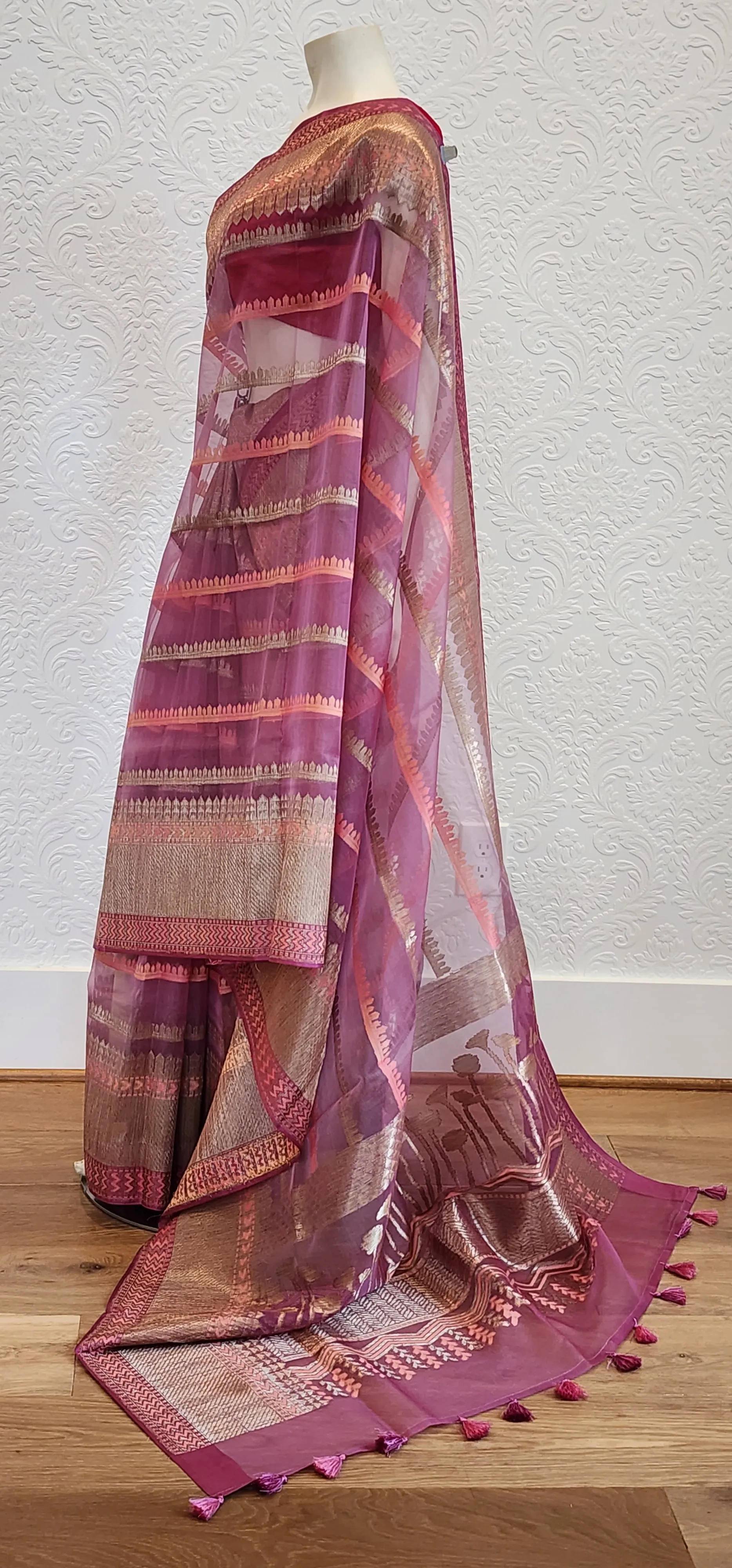 Banaras Kora Saree Collection.