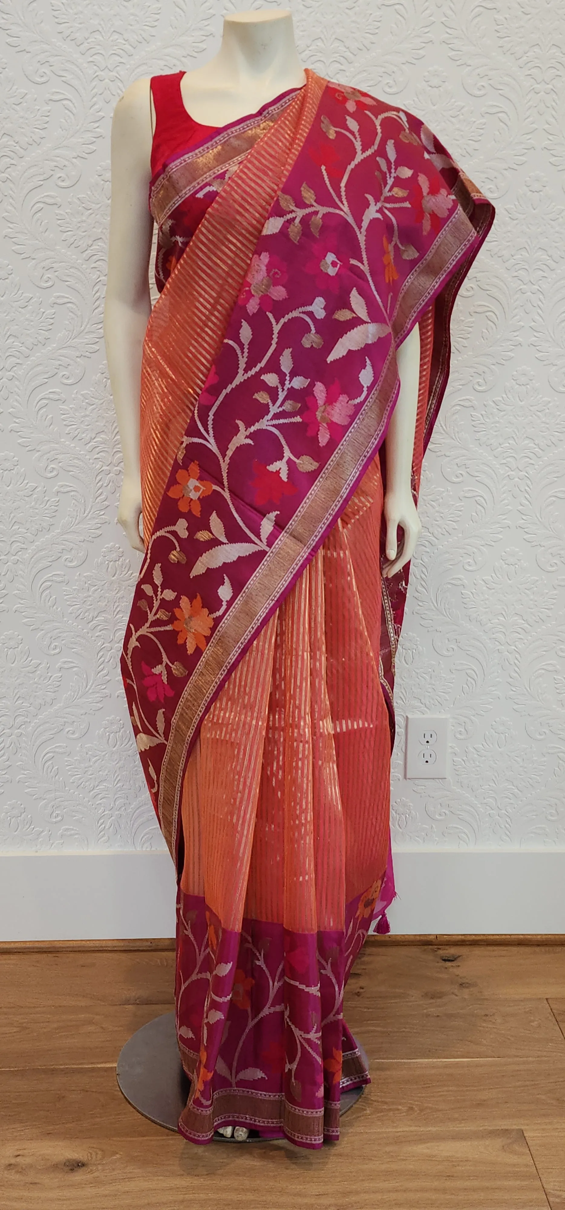 Banaras Kora Saree Collection.