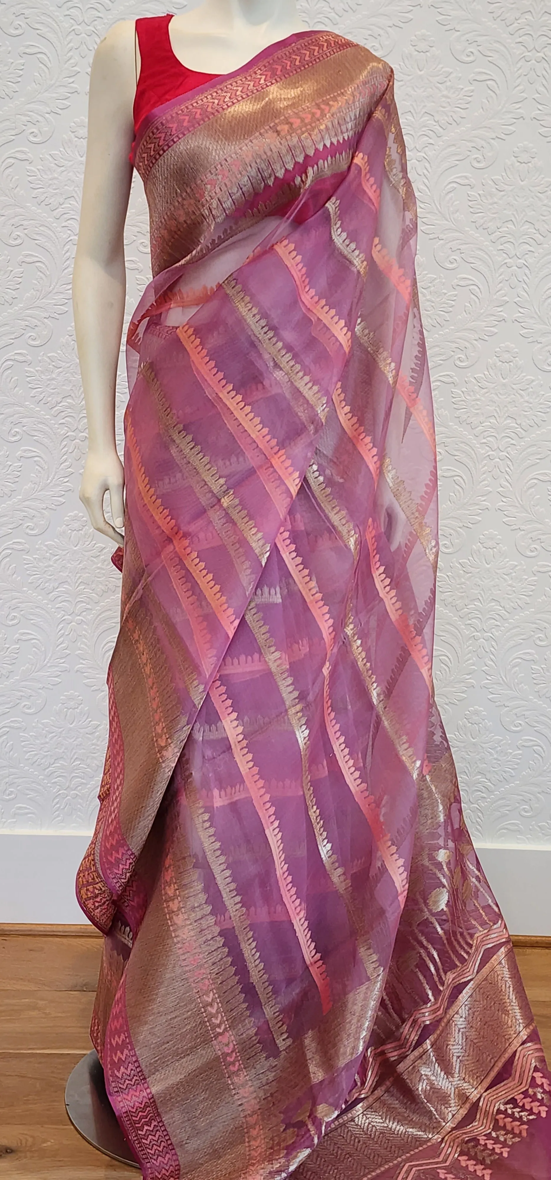 Banaras Kora Saree Collection.