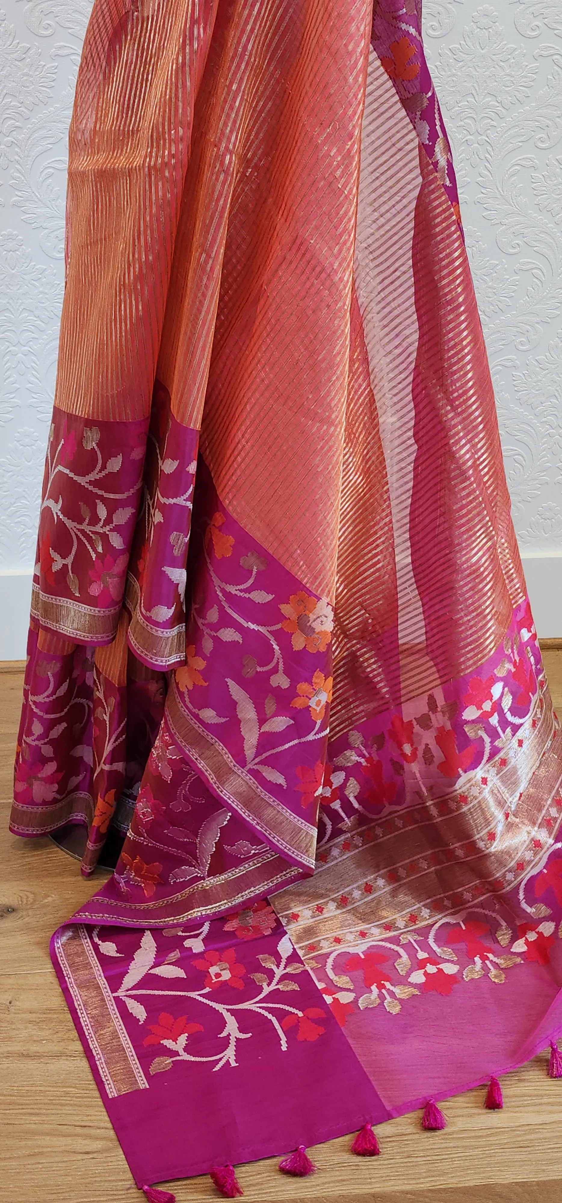 Banaras Kora Saree Collection.