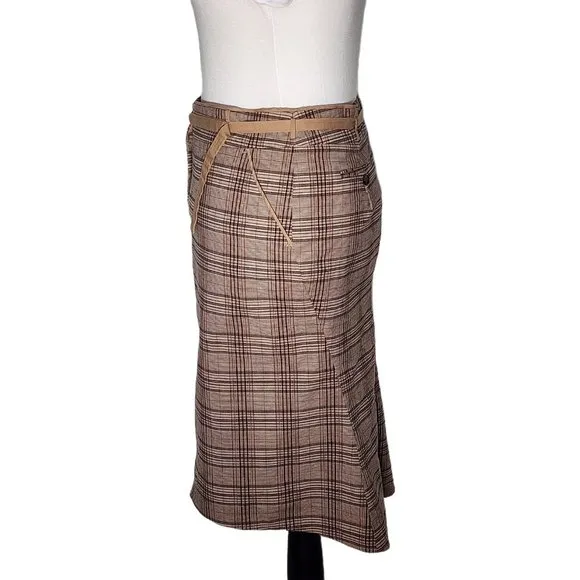 BCBGMAXAZRIA, The Pencil Skirt- Joey. Plaid Size 6