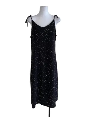 Black Dot Sheath Dress