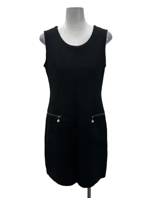 Black Sleeveless Sheath Dress