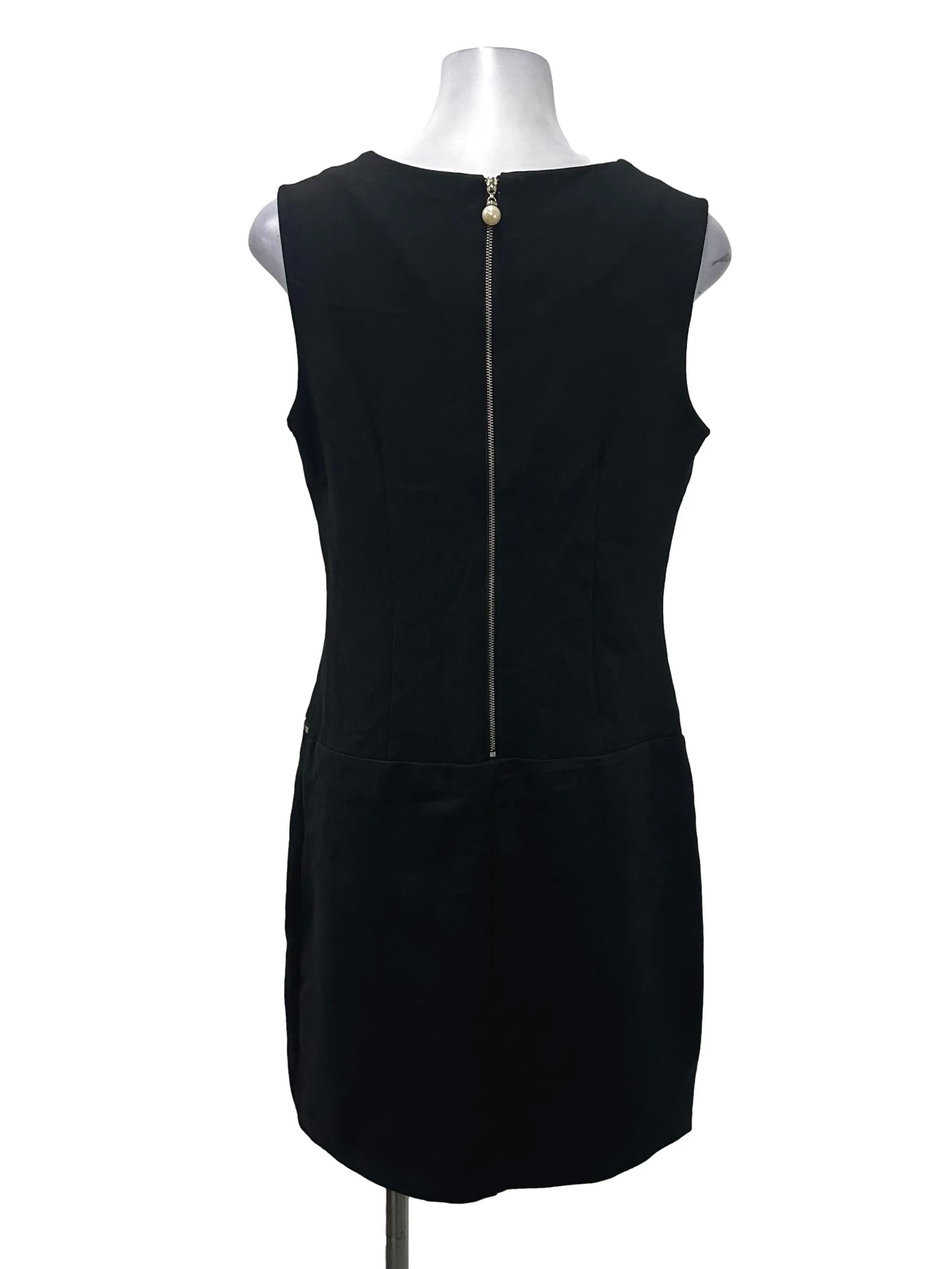 Black Sleeveless Sheath Dress