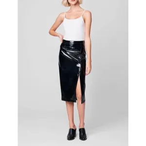 BlankNYC Get Away Car Black Skirt