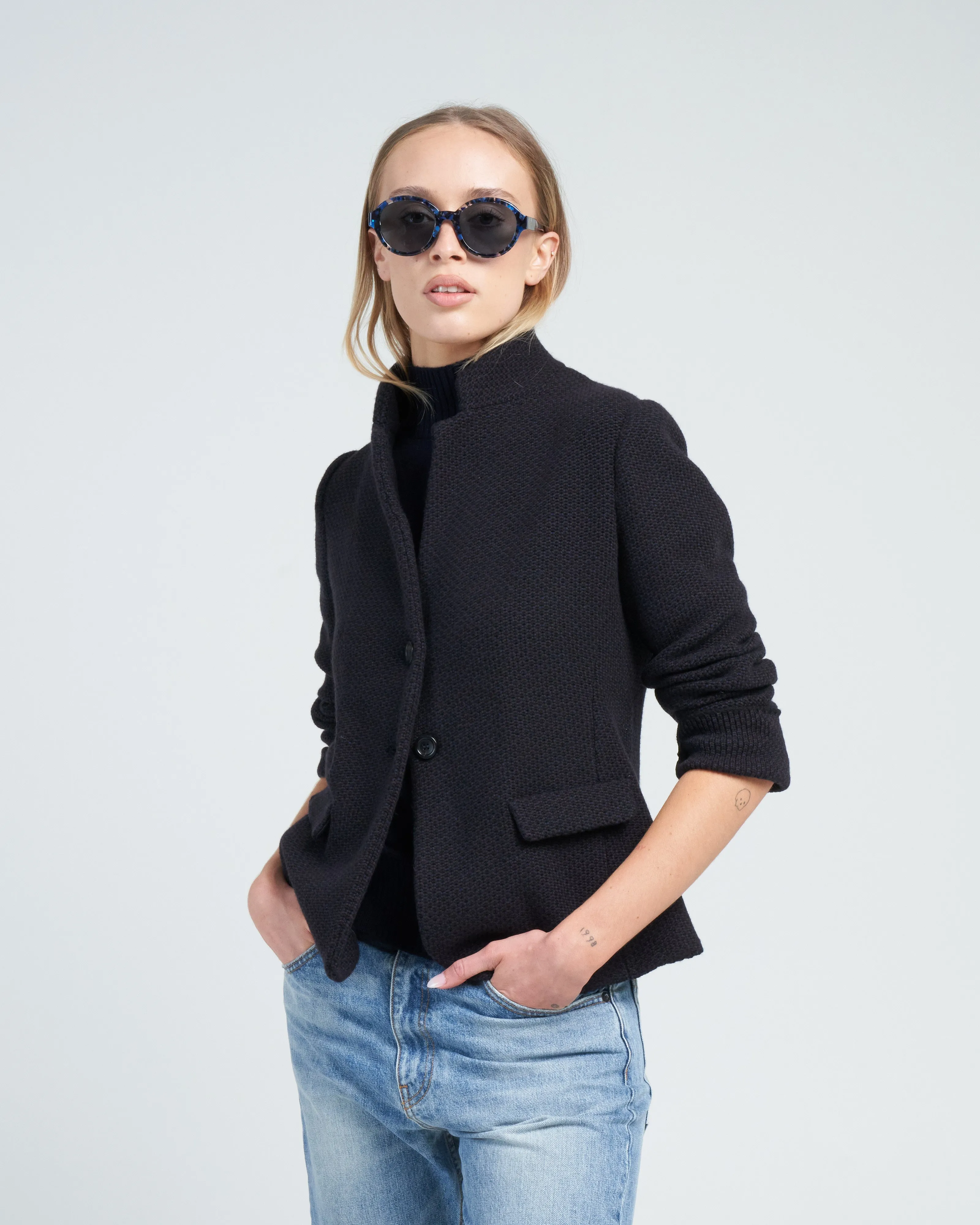 blazer chicco riso - black truffle pirate