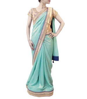 BLUE SAREE