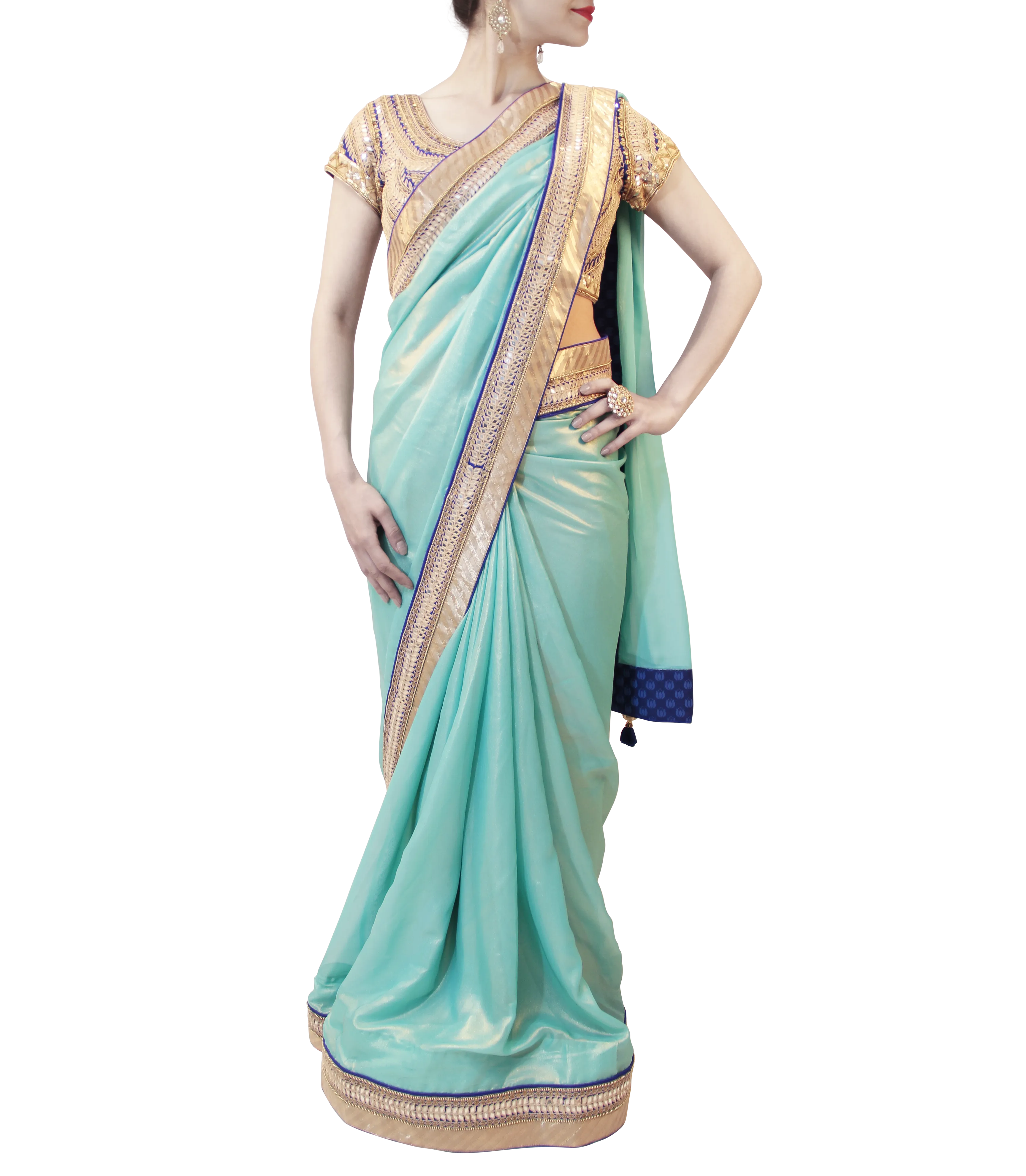 BLUE SAREE