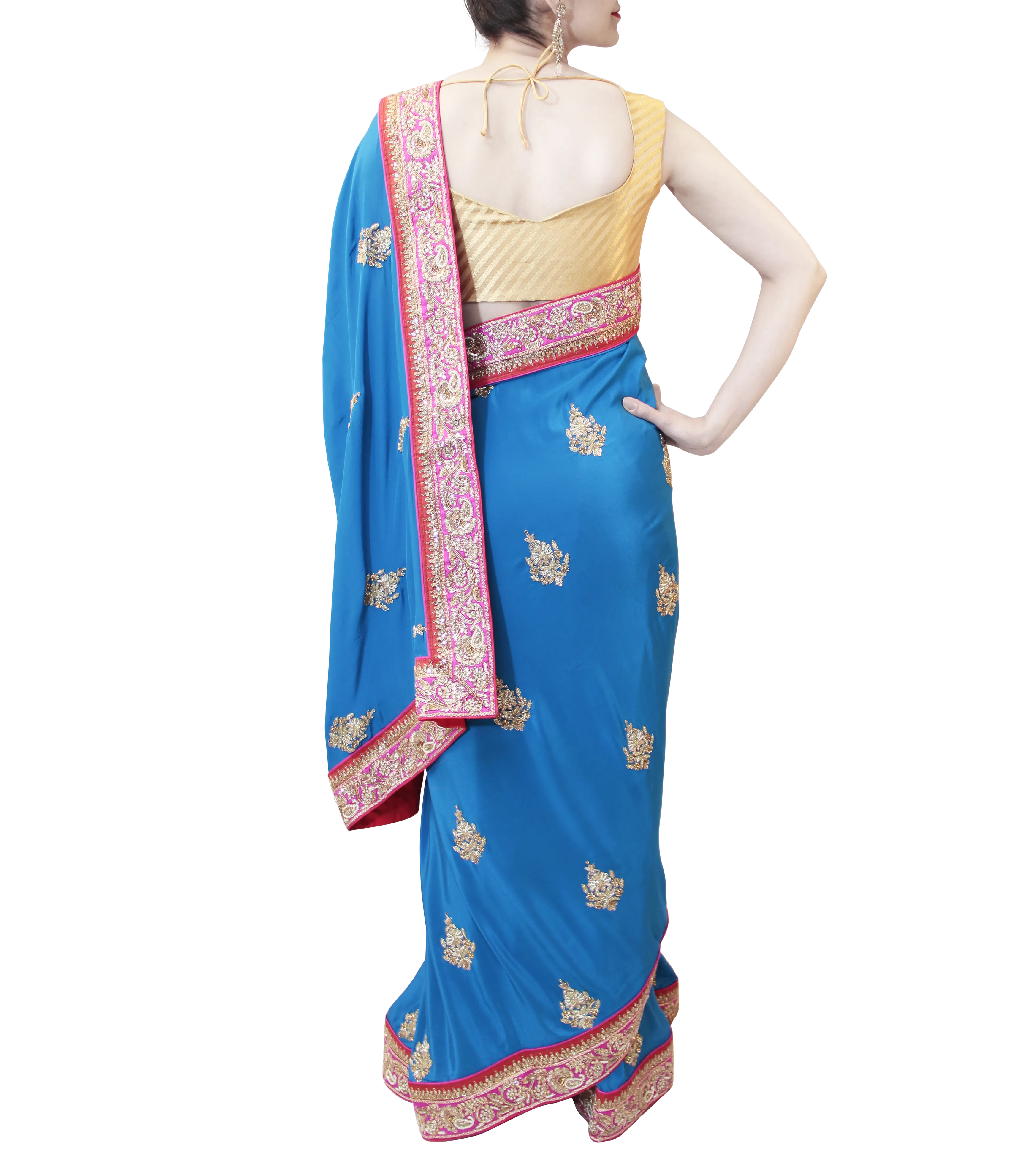 BLUE SAREE