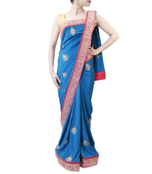 BLUE SAREE