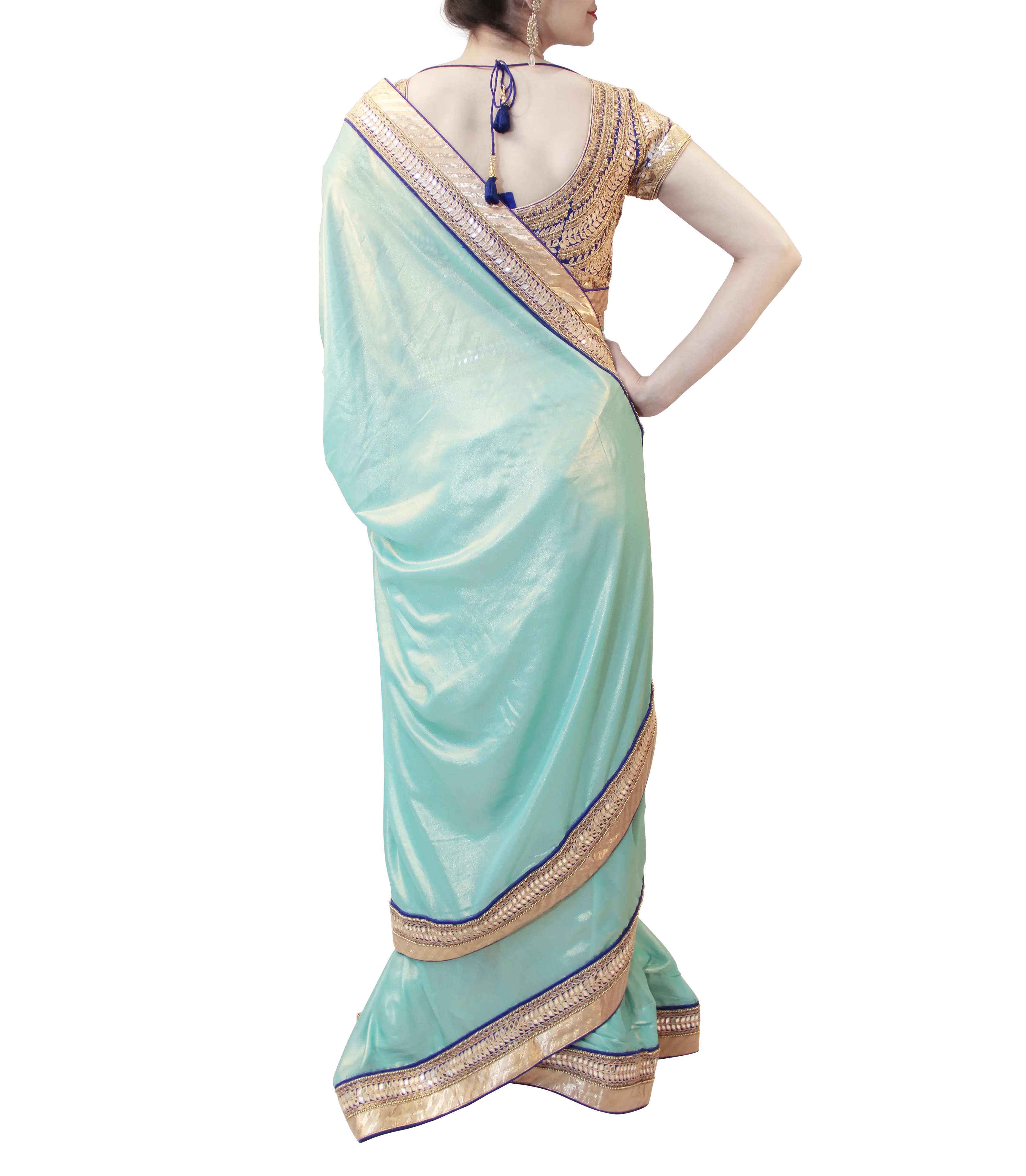 BLUE SAREE