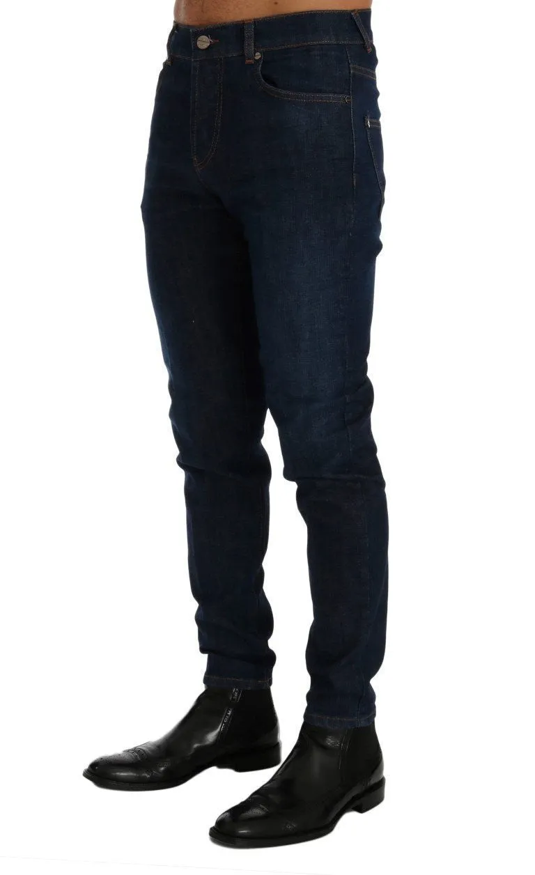 Blue Wash Aberdeen Slim Fit Jeans