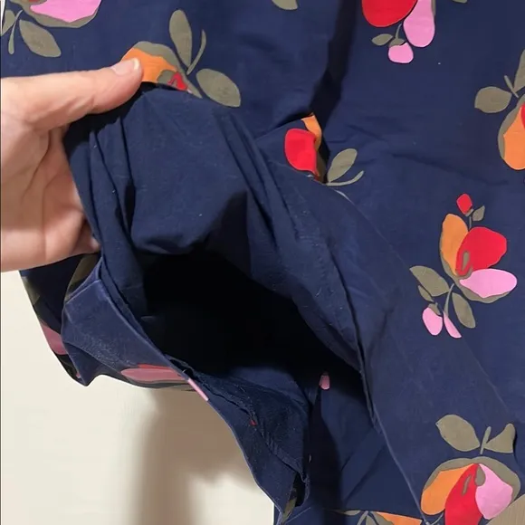 Boden Blue Pencil Skirt Knee-Length Work Size 6P In Great Condition