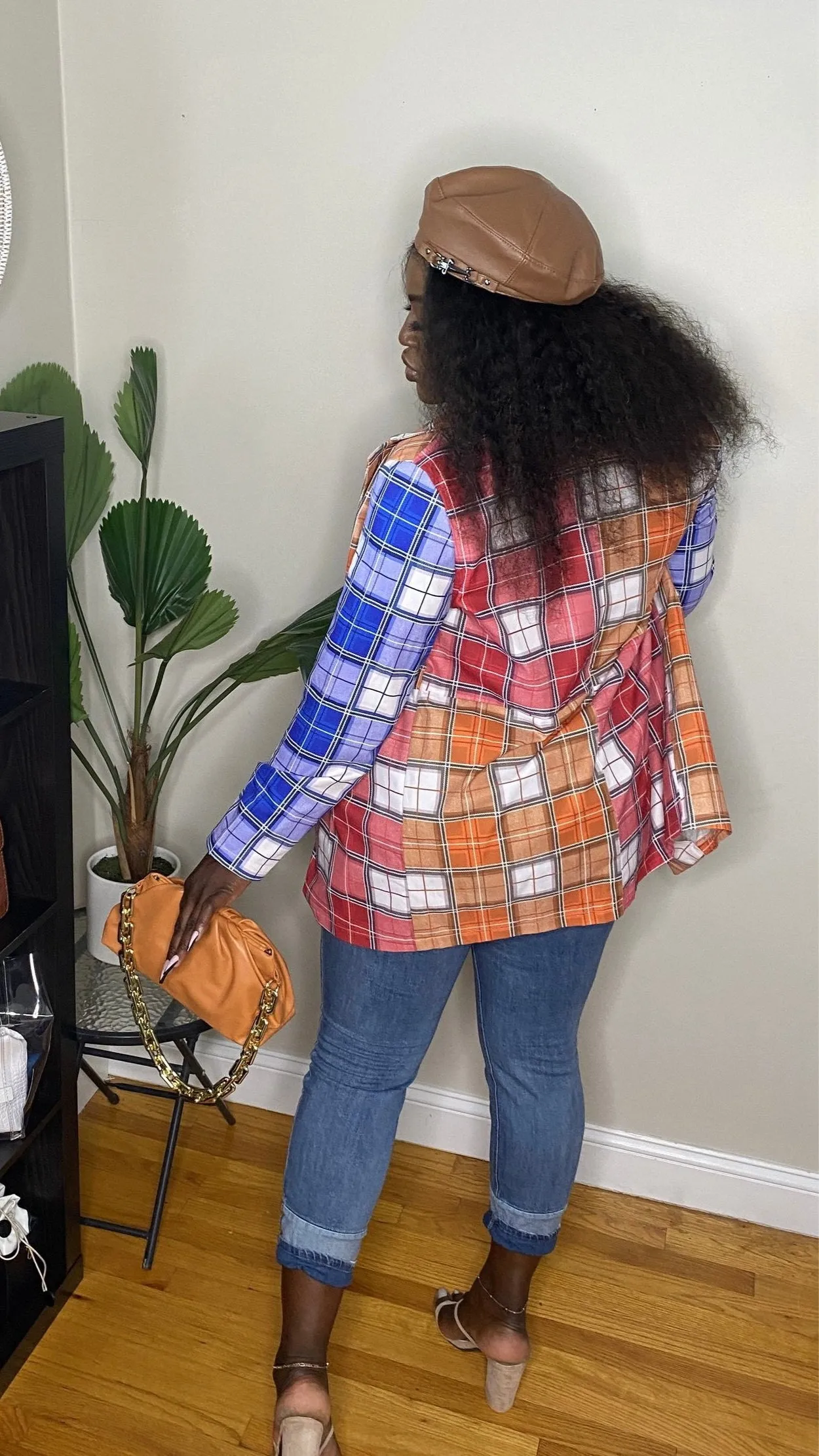 Boss Chic  multicolored Checkers Blazer