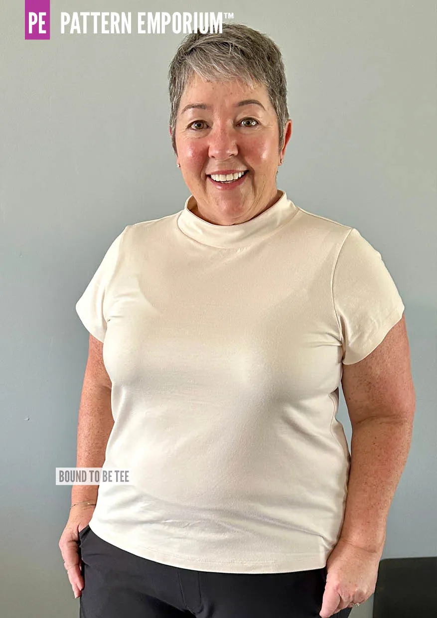 Bound To Be | Wide Binding T-Shirt Sewing Pattern