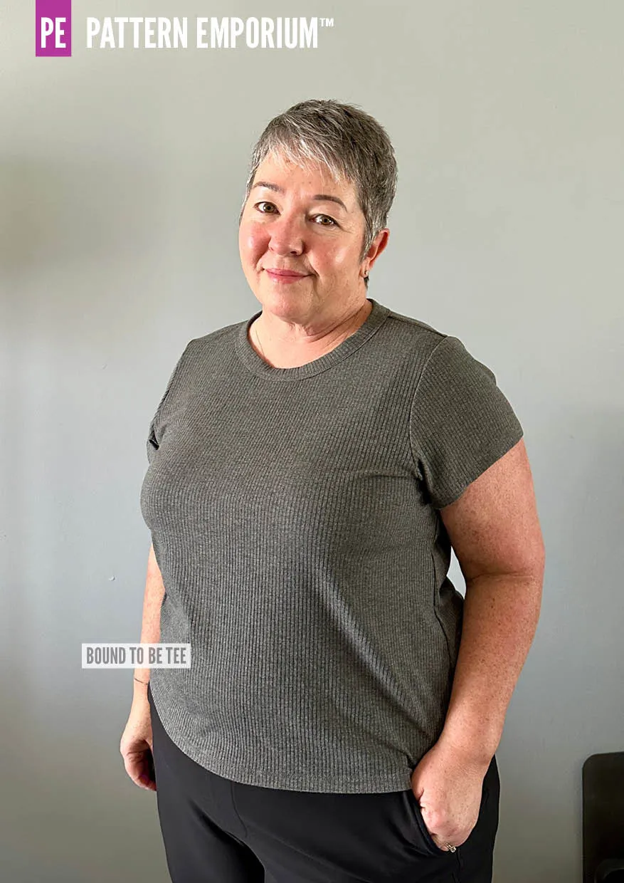 Bound To Be | Wide Binding T-Shirt Sewing Pattern