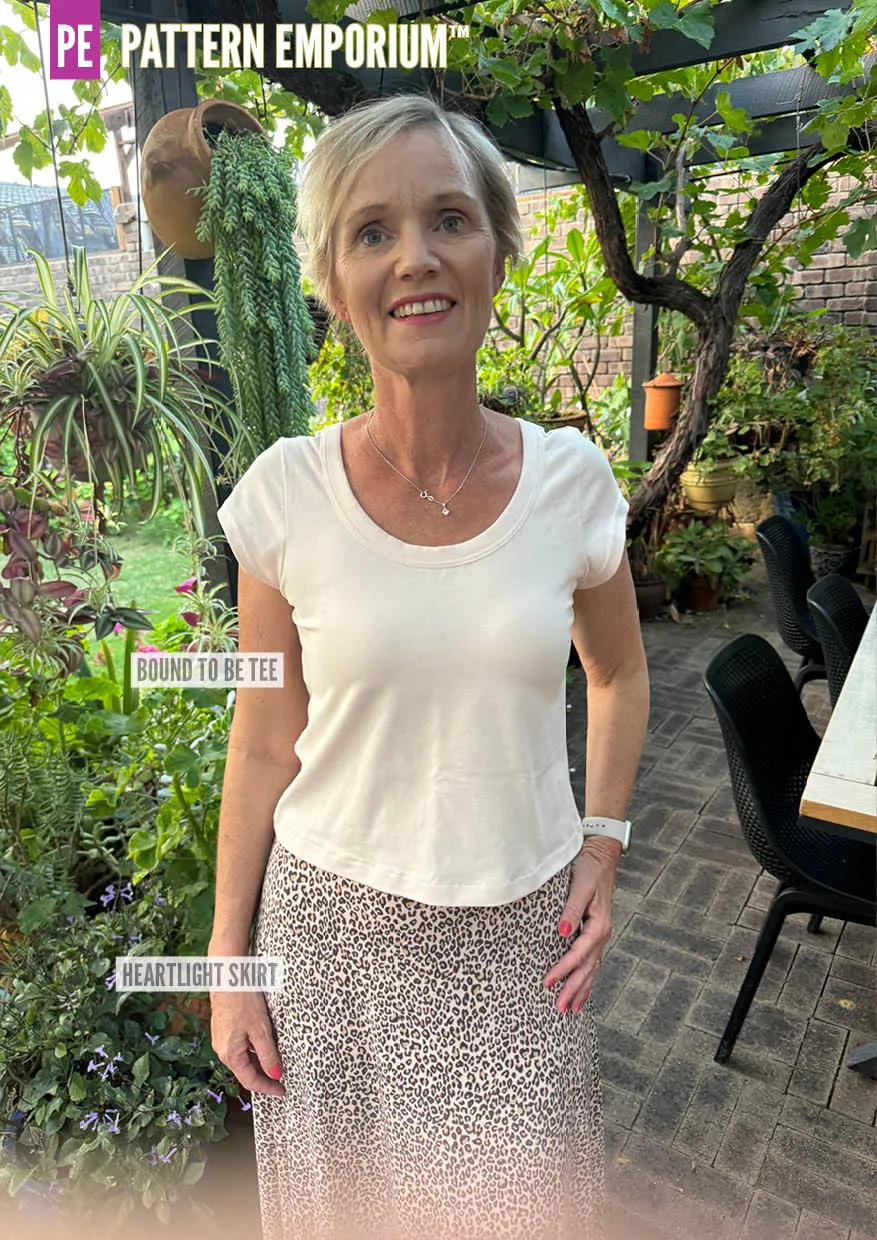 Bound To Be | Wide Binding T-Shirt Sewing Pattern