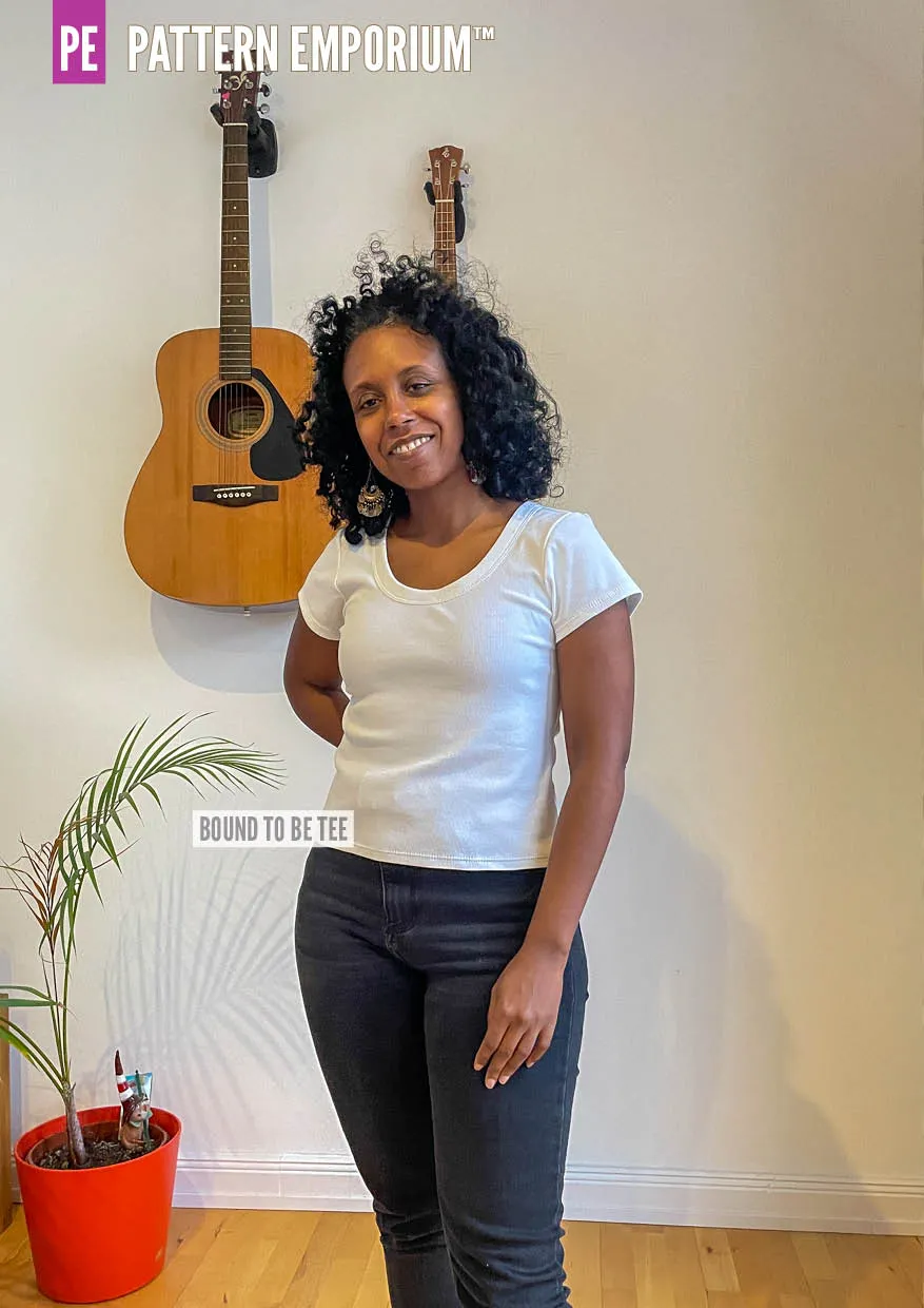 Bound To Be | Wide Binding T-Shirt Sewing Pattern